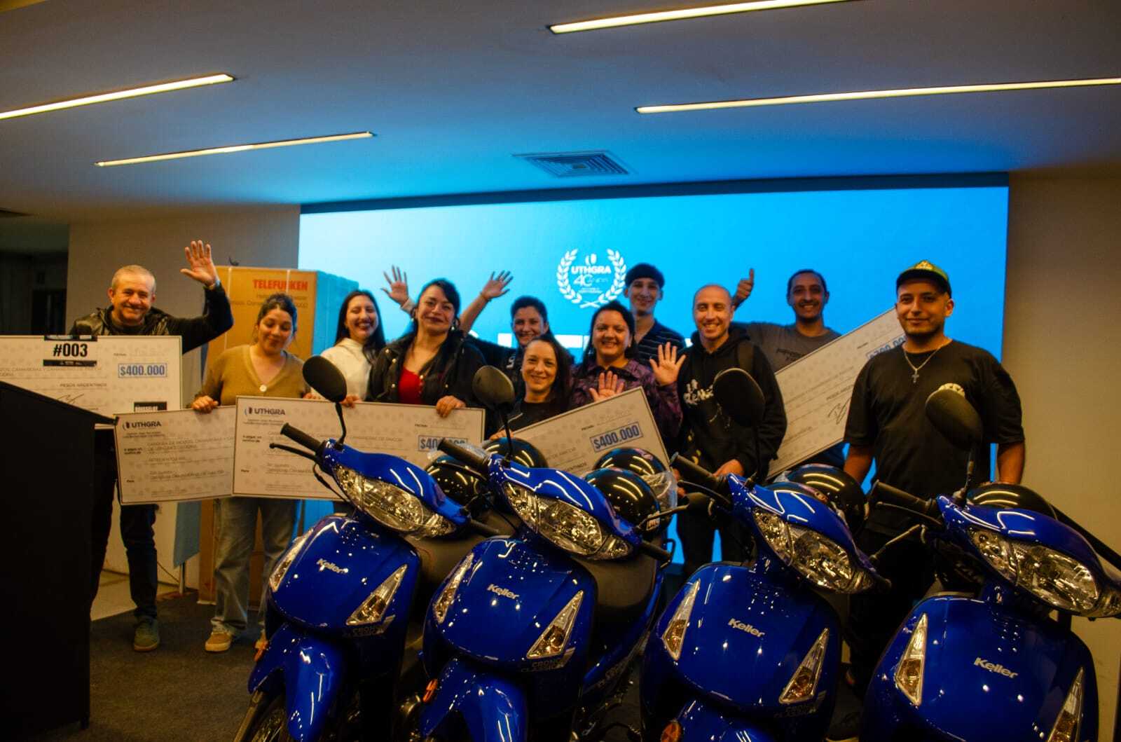 UTHGRA Córdoba recibió y entregó los premios a los ganadores de la Carrera de Mozos y Camareras 2026